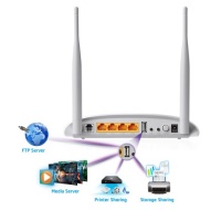 TP-LINK TD-W9970 300Mbps EWAN VPN VDSL ADSL2+ USB port Fiber Modem/Router - 1